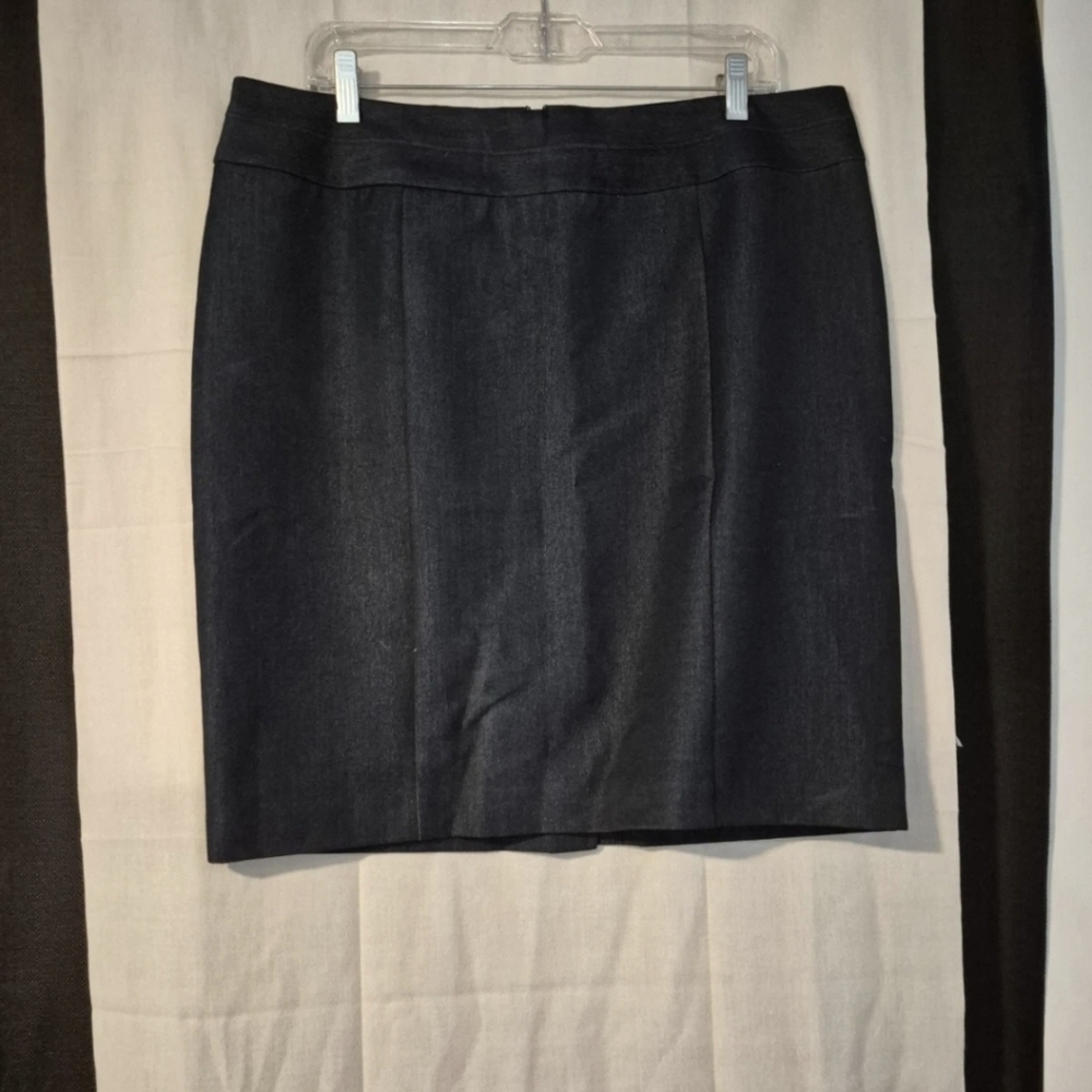 George Dark Denim Pencil Skirt
